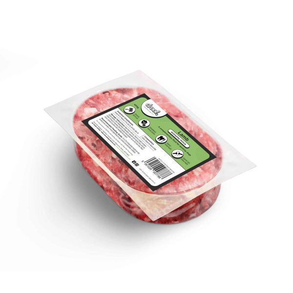 Lamb 454g in Package with Green White Label.