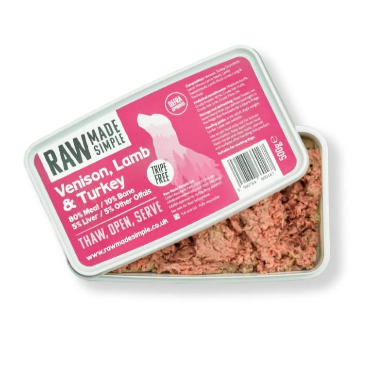 Raw Made – Venison, Lamb, Turkey